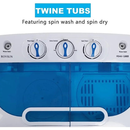 FUTUREWAY Portable Twin Tub Washing Machine