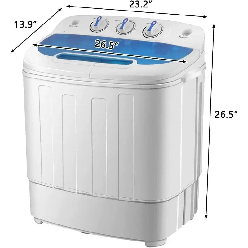 FUTUREWAY Portable Twin Tub Washing Machine